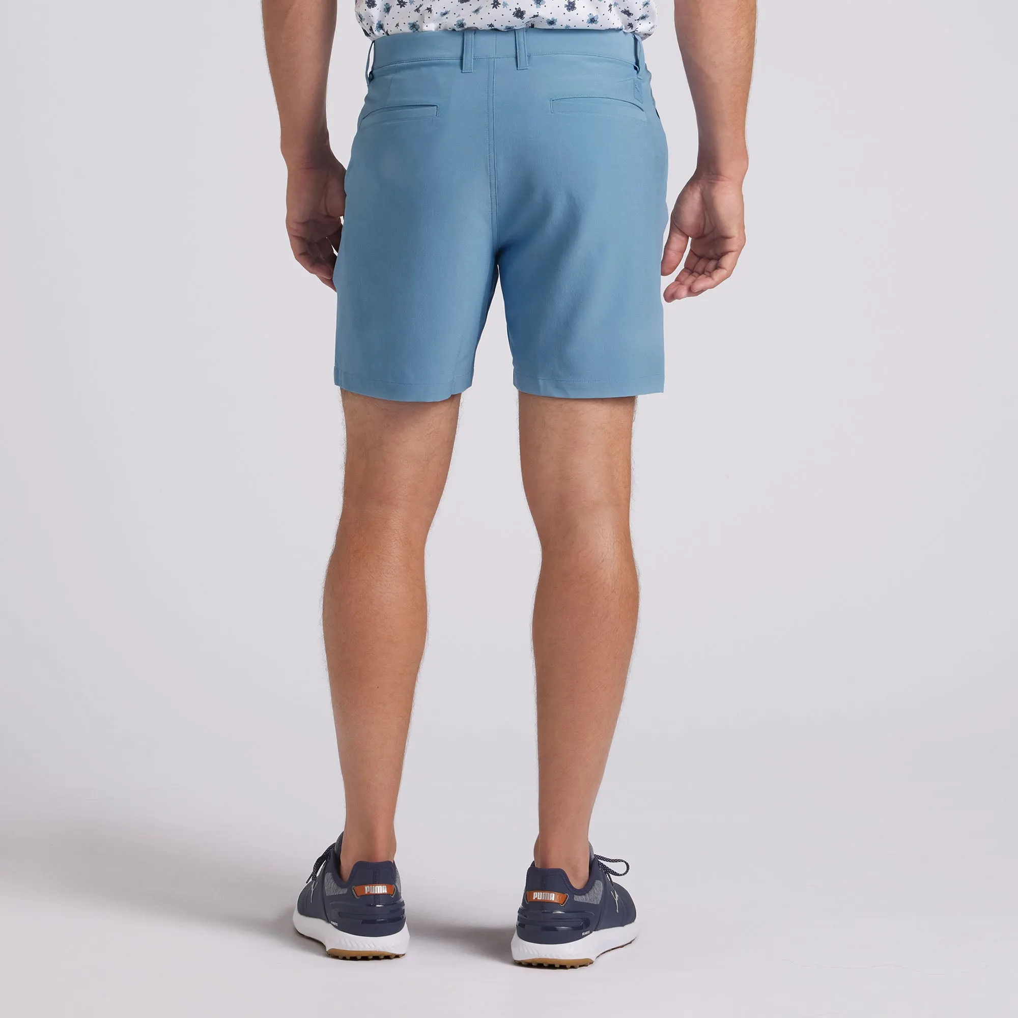 101 Solid 7 Golf Shorts | Zen Blue