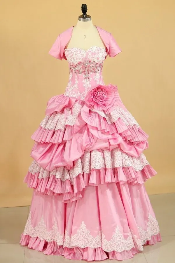 2024 Sweetheart Ball Gown Quinceanera Dresses Pick PXR2C1FS