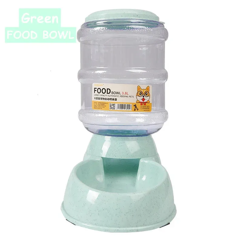 3.8L Auto Pet Feeder & Waterer (Cats & Dogs) | Travel-Ready