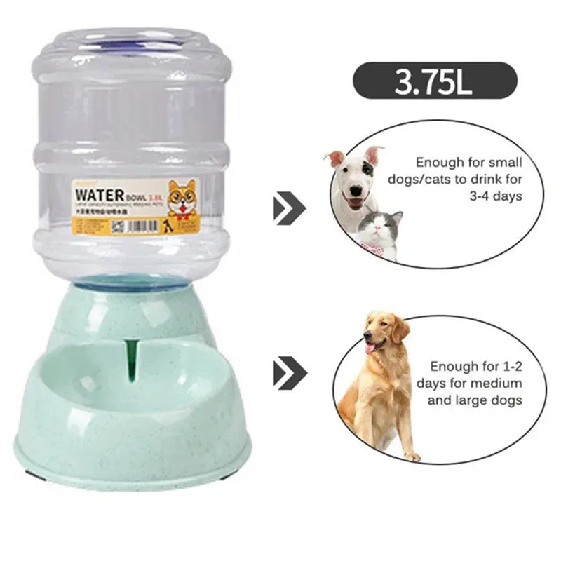 3.8L Auto Pet Feeder & Waterer (Cats & Dogs) | Travel-Ready