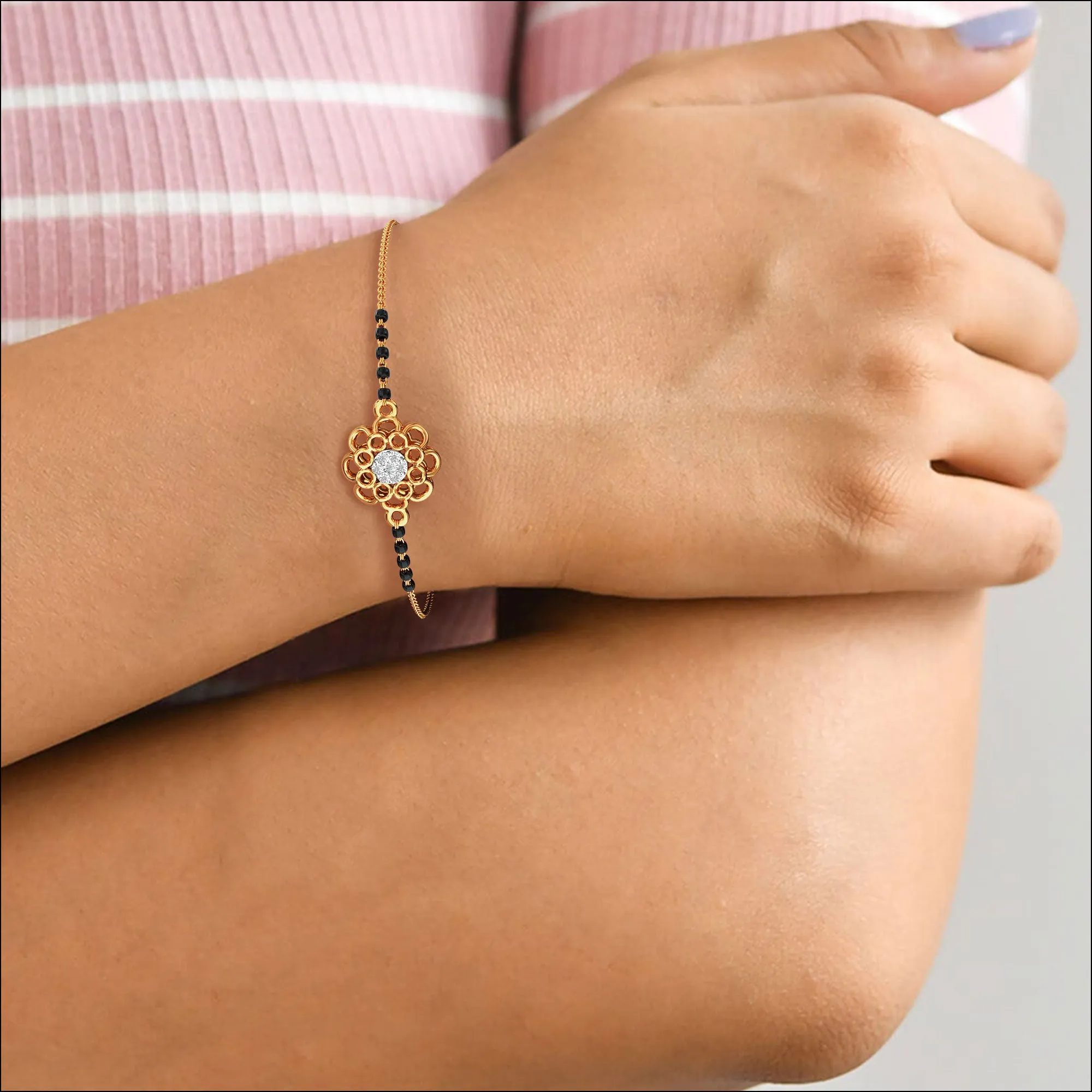 Abia Mangalsutra Bracelet