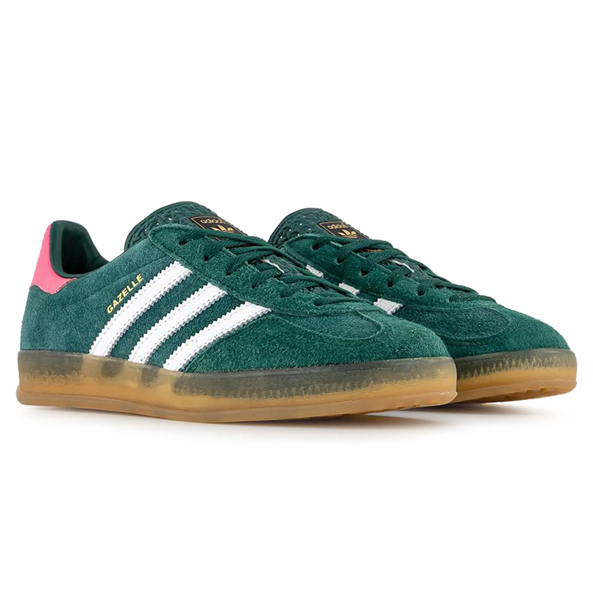 Adidas Gazelle Indoor Collegiate Green Lucid Pink (W)