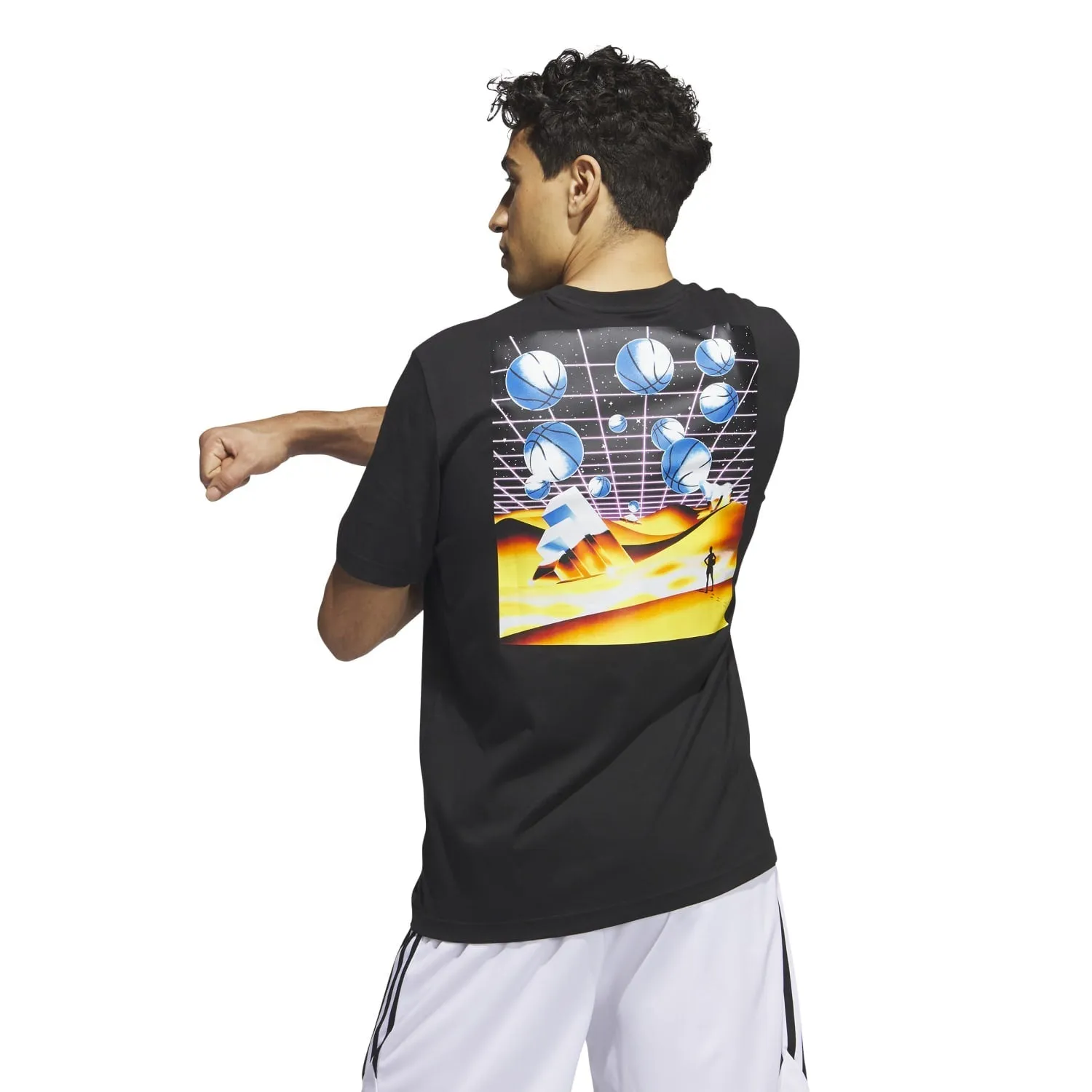 Adidas Men Meta Story Tee Black IM4636