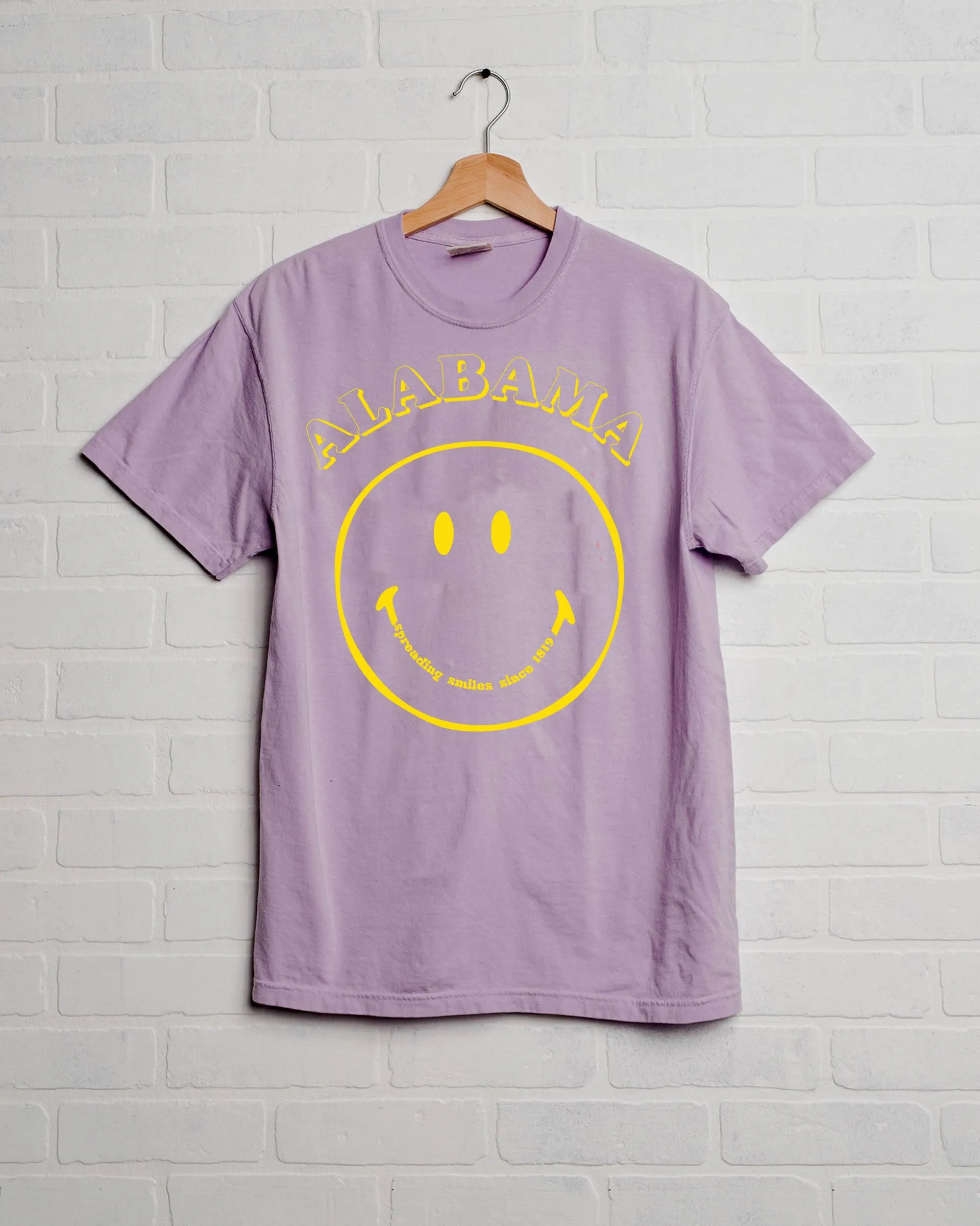 Alabama Spread Smiles Lilac Tee (FINAL SALE)