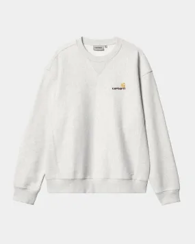 American Script Sweatshirt | Ash Heather