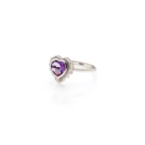 Amour / Ring / Brazilian Amethyst   Silver