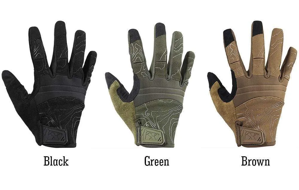 Army Military Tactical Gloves Full Finger Glove Touch Screen Driving Mittens Paintball Hunting Hiking Shooting Airsoft Cycle Men