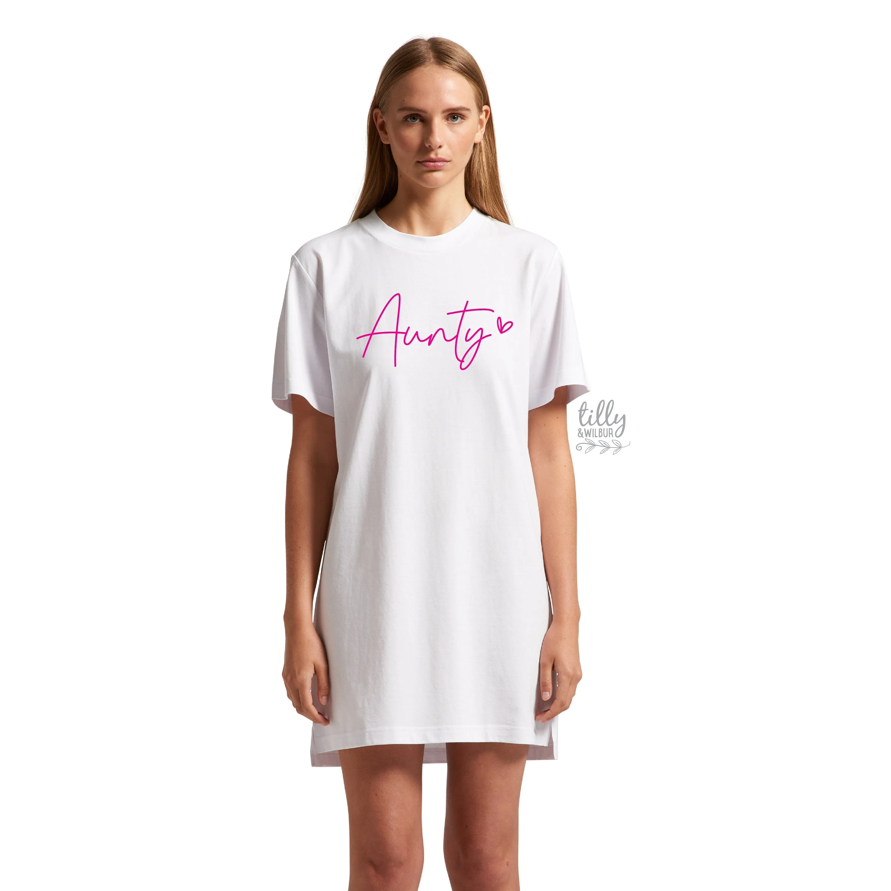 Aunty Oversized T-Shirt Dress