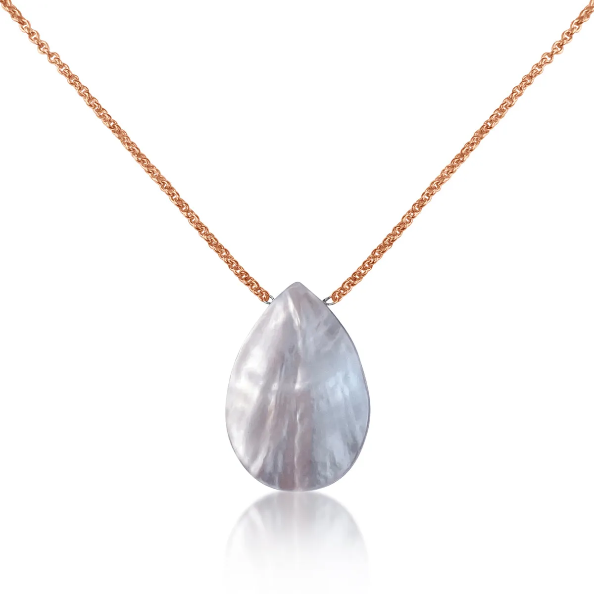 Awakening the Divine Feminine White Abalone Necklace