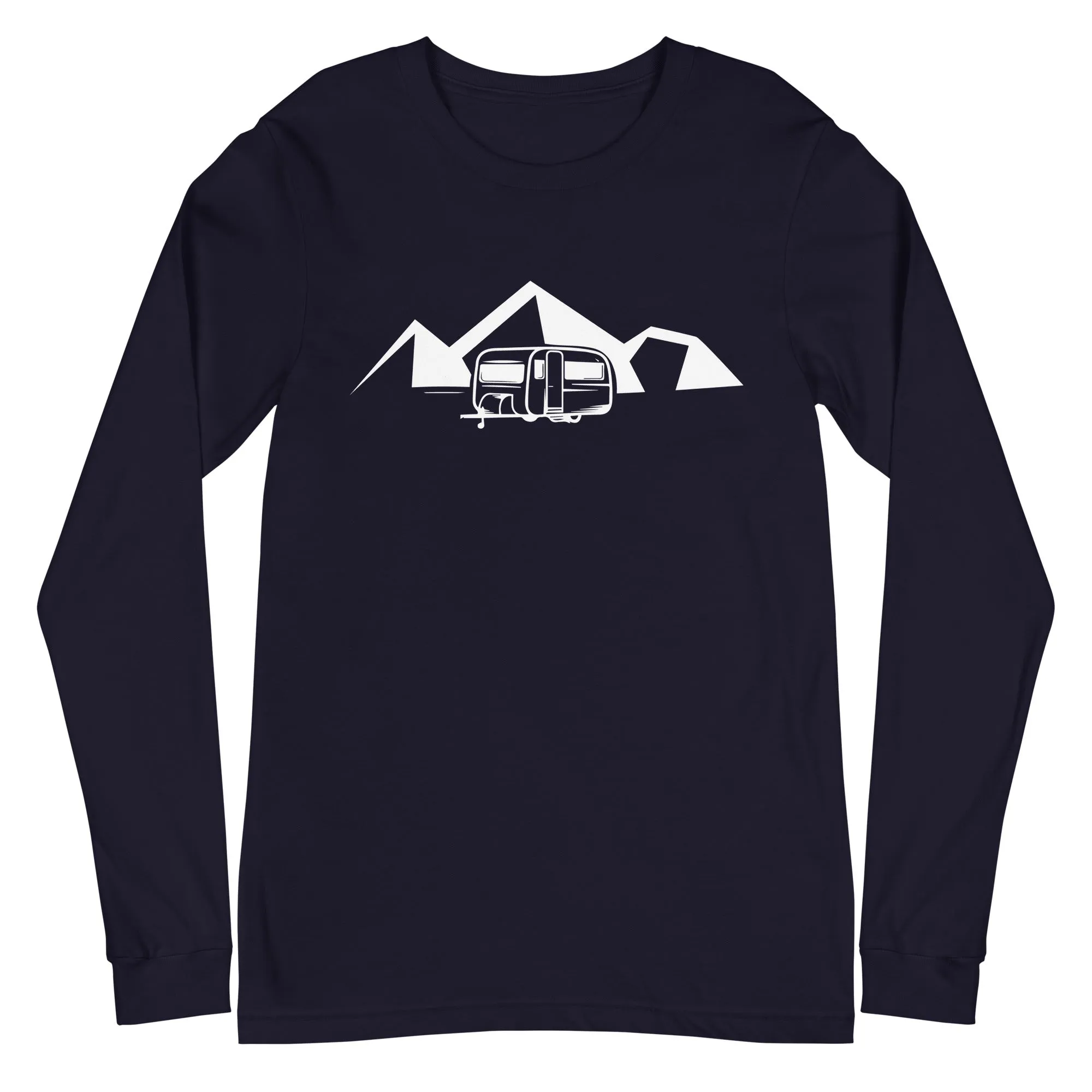 Berge - Camping Caravan - Longsleeve (Unisex)