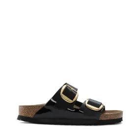 BIRKENSTOCK SANDALO ARIZONA BIG BUCKLE 1019817 NERO LUCIDO