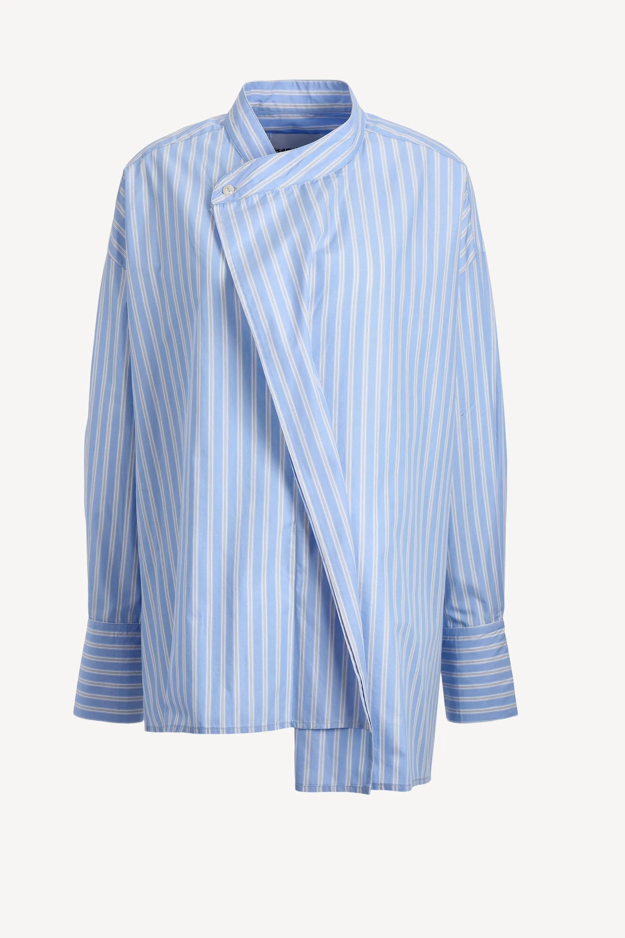 Bluse Penelope in Light Blue Stripe