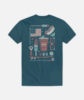 Bottlerocket Tee - Teal