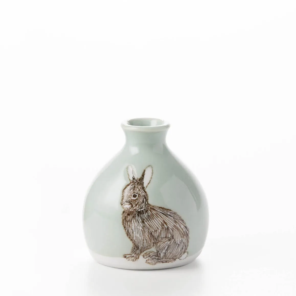 Bud Vase in Celadon (Multiple Illustrations) by SKT Ceramics