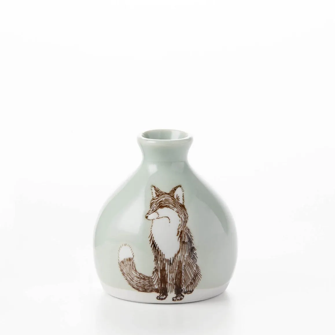 Bud Vase in Celadon (Multiple Illustrations) by SKT Ceramics