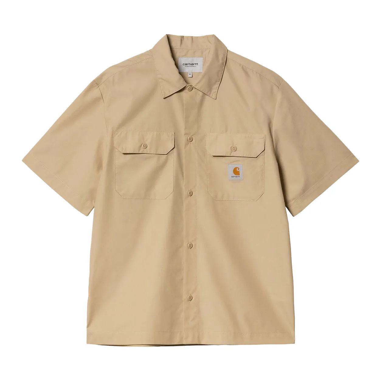 Camicia Uomo Carhartt WIP S/S Craft Shirt Beige