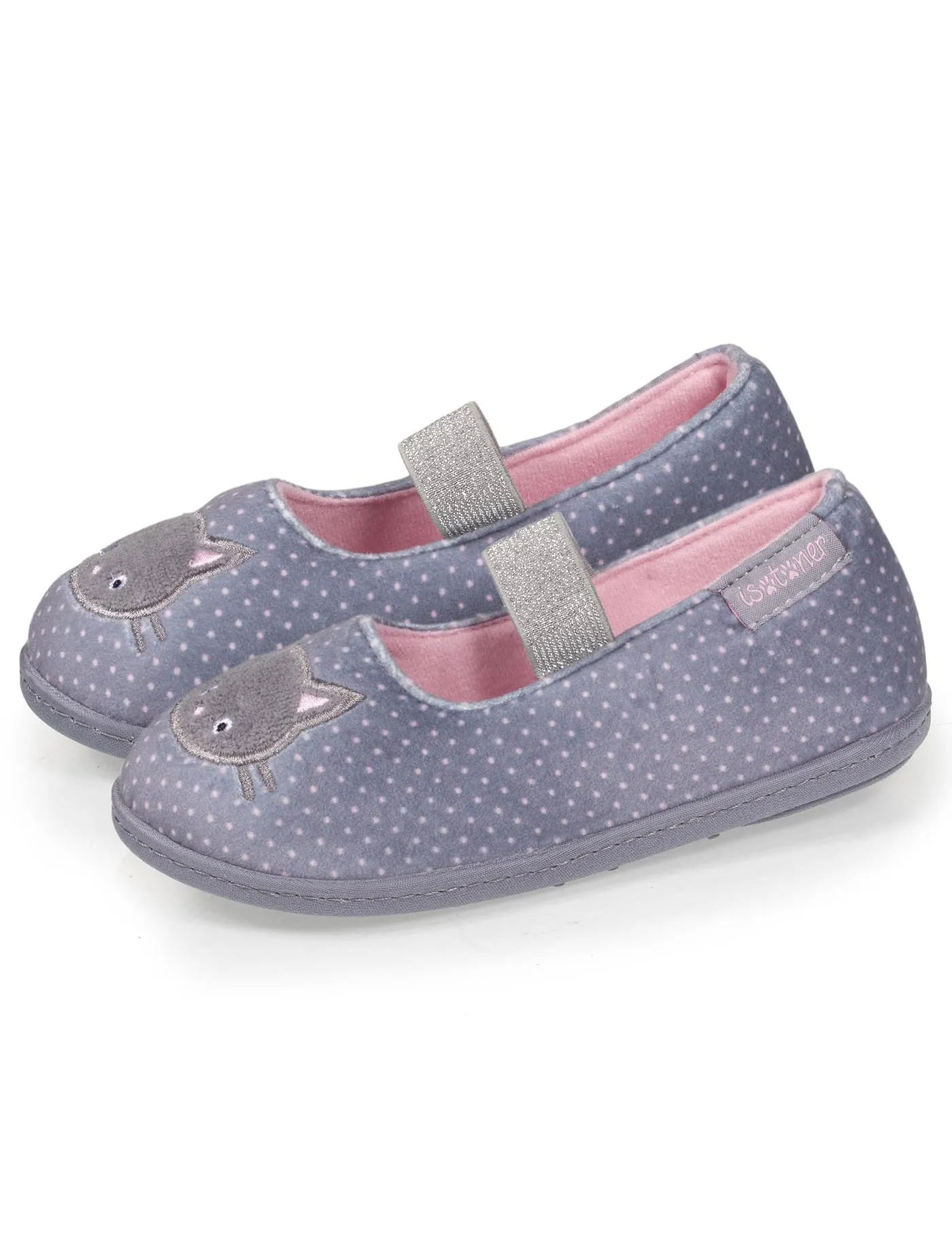 Chaussons ballerines Enfant Chat