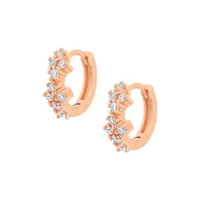 Chiara Crystal Hoops