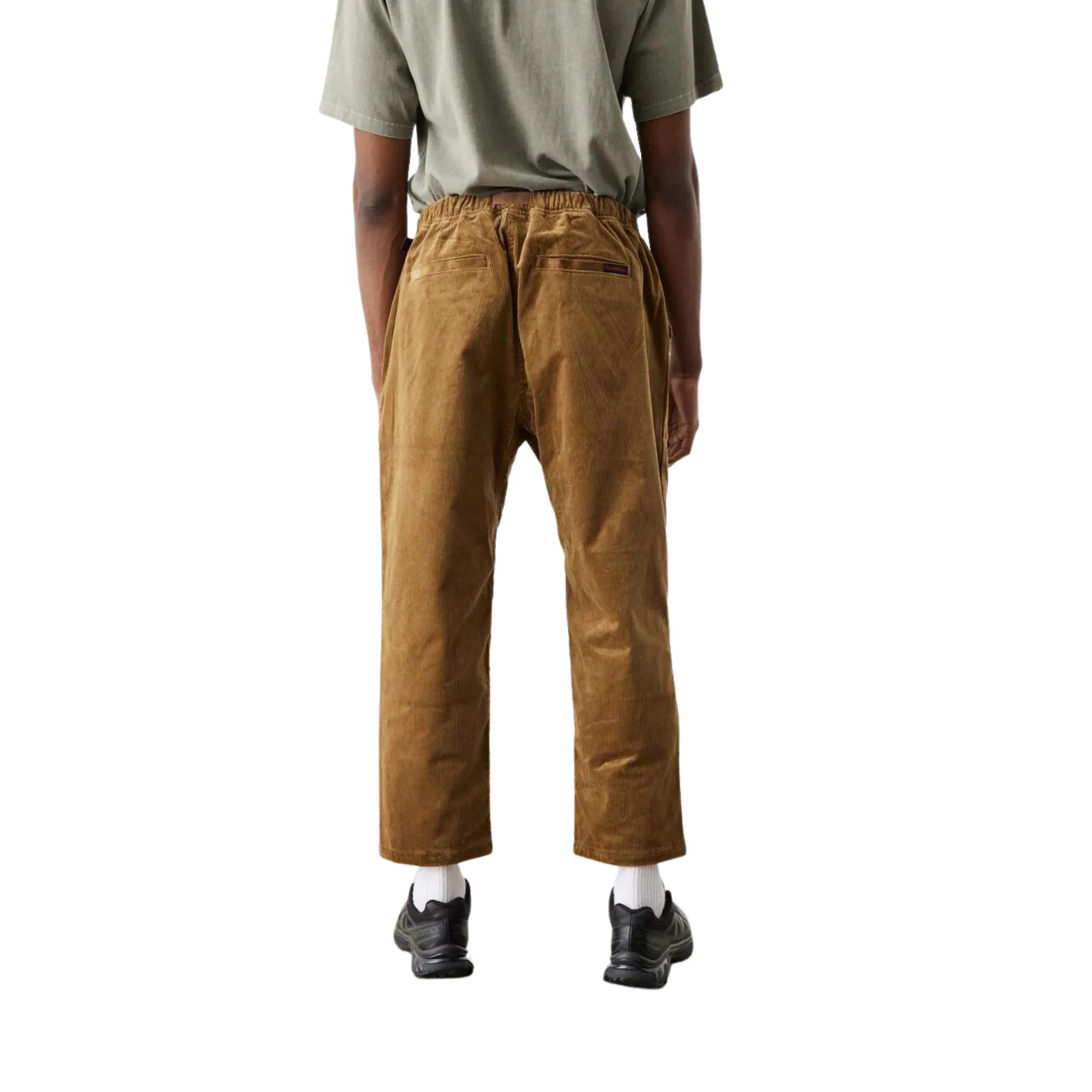 Corduroy Loose Tapered Pant - Mocha Beige