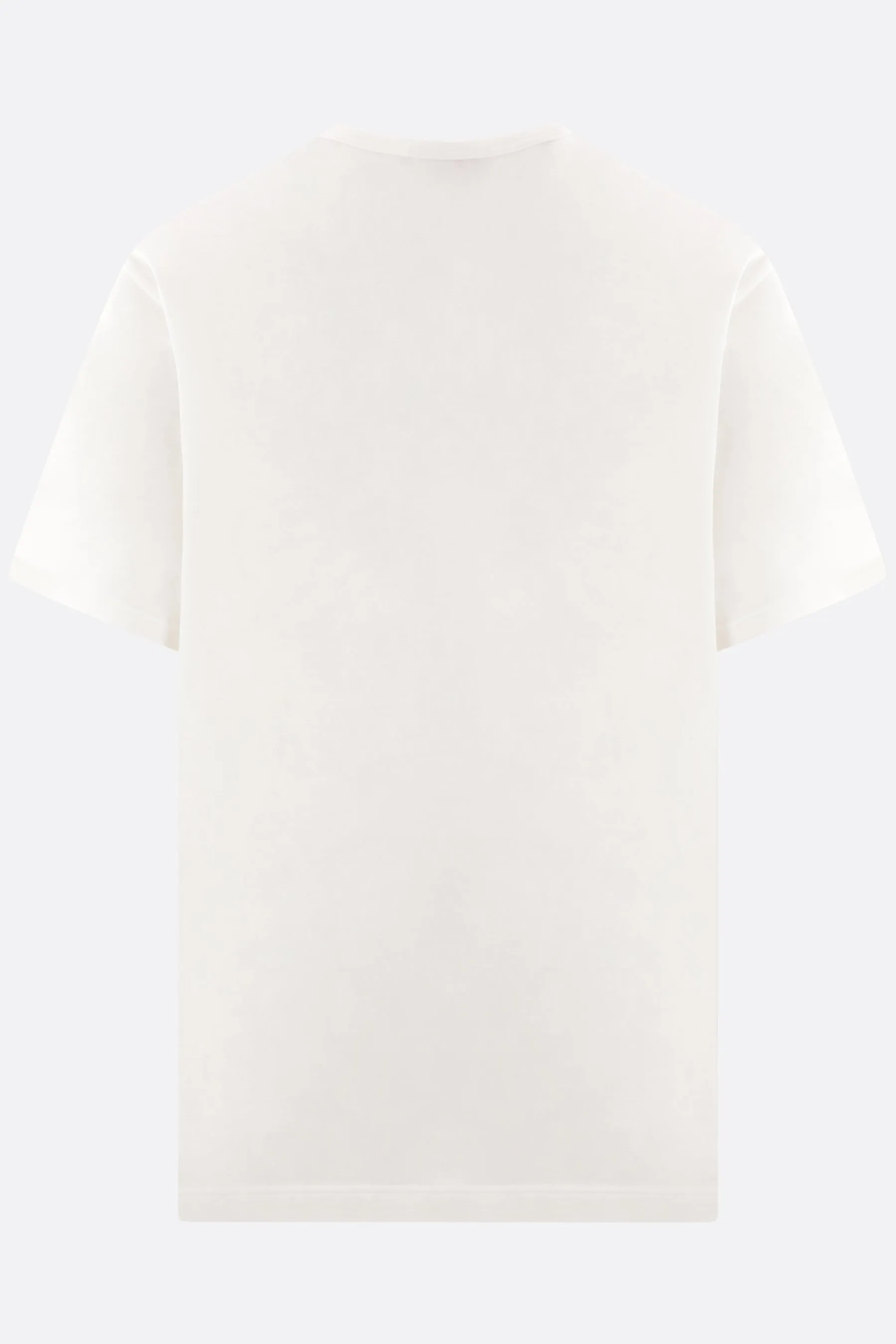 cotton oversized t-shirt with YY Homme logo print