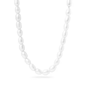 Crystal Pearl Necklace