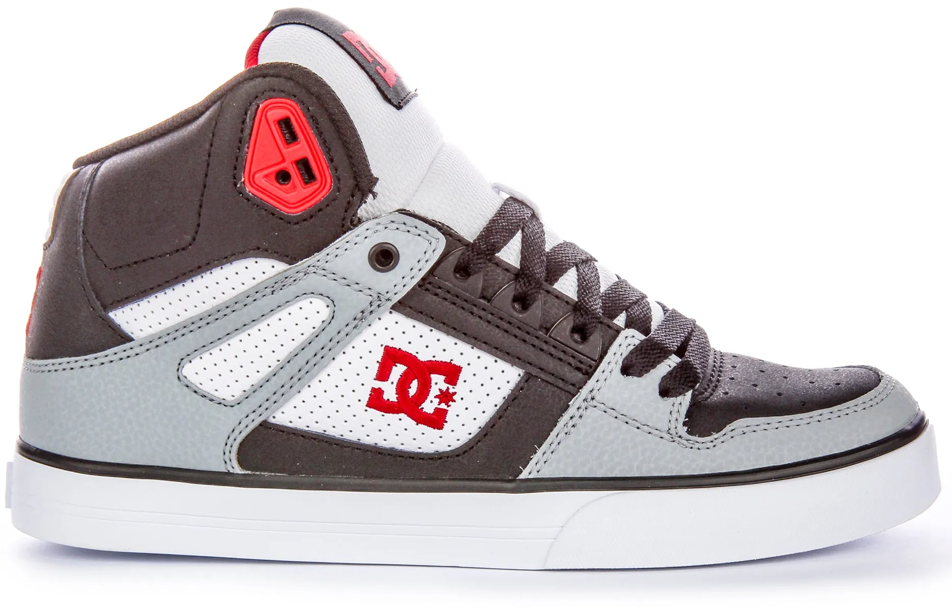 Dc Shoes Pure Hightop WC In Black Grey For Men