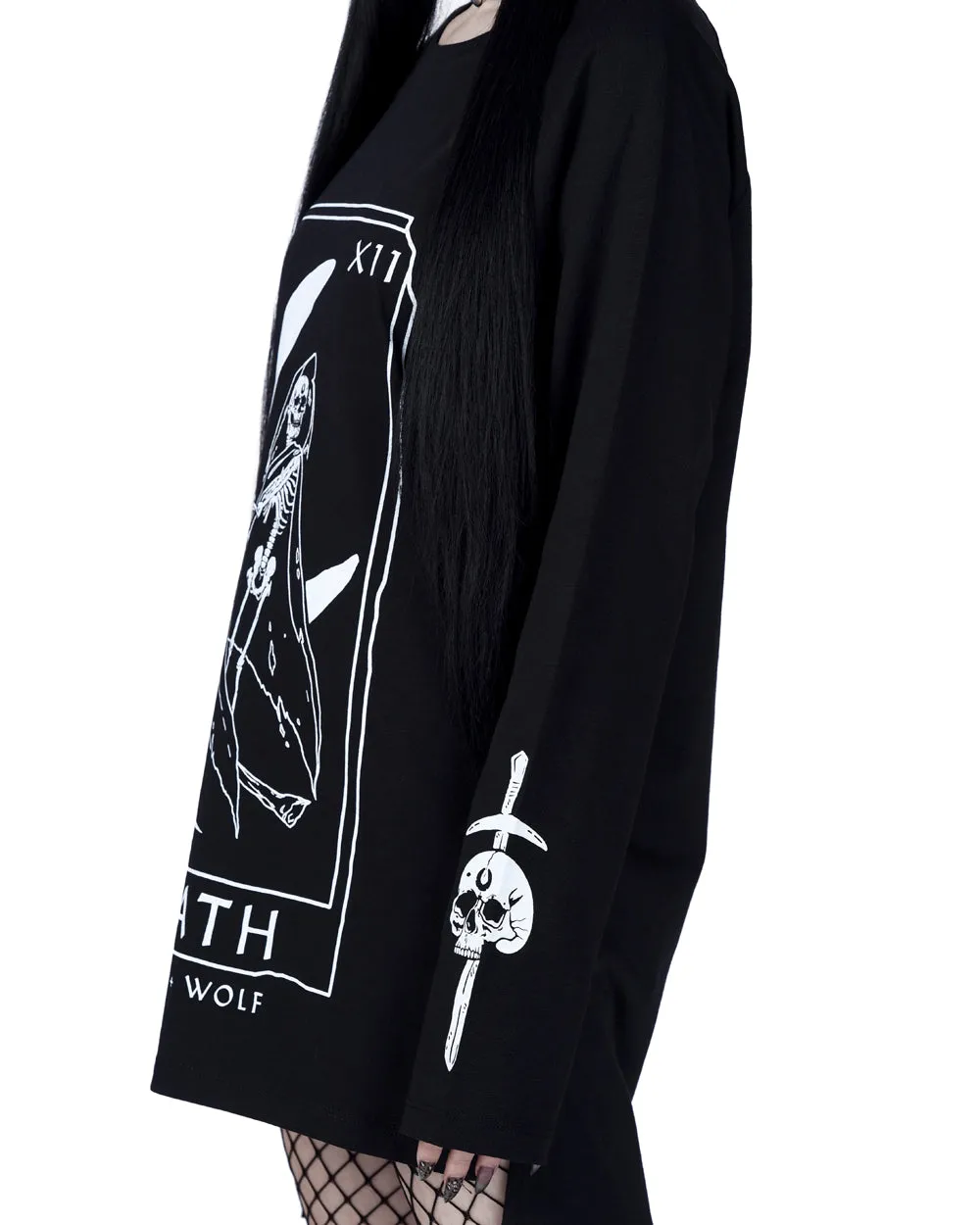 Death Tarot Long Sleeve Tee