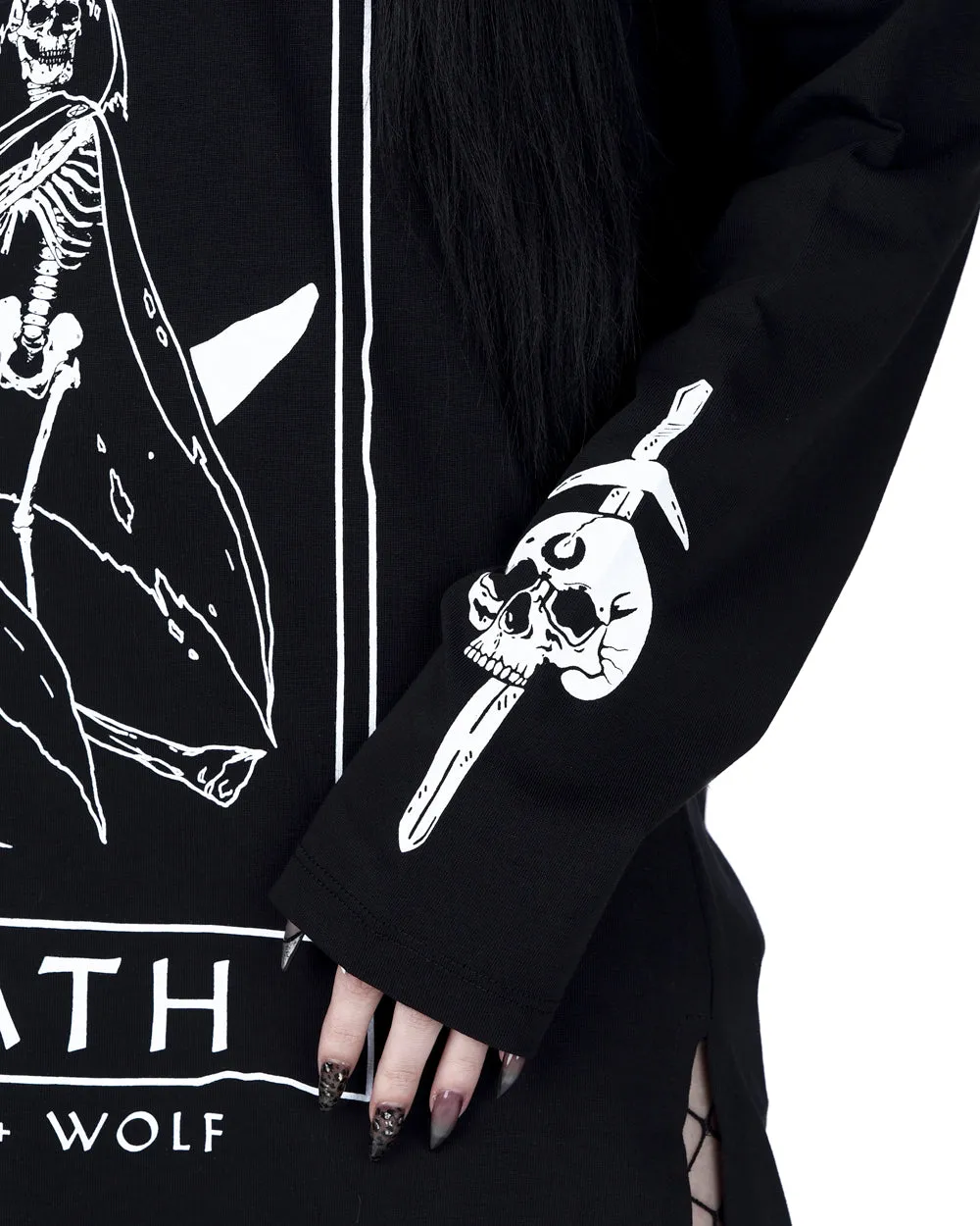 Death Tarot Long Sleeve Tee