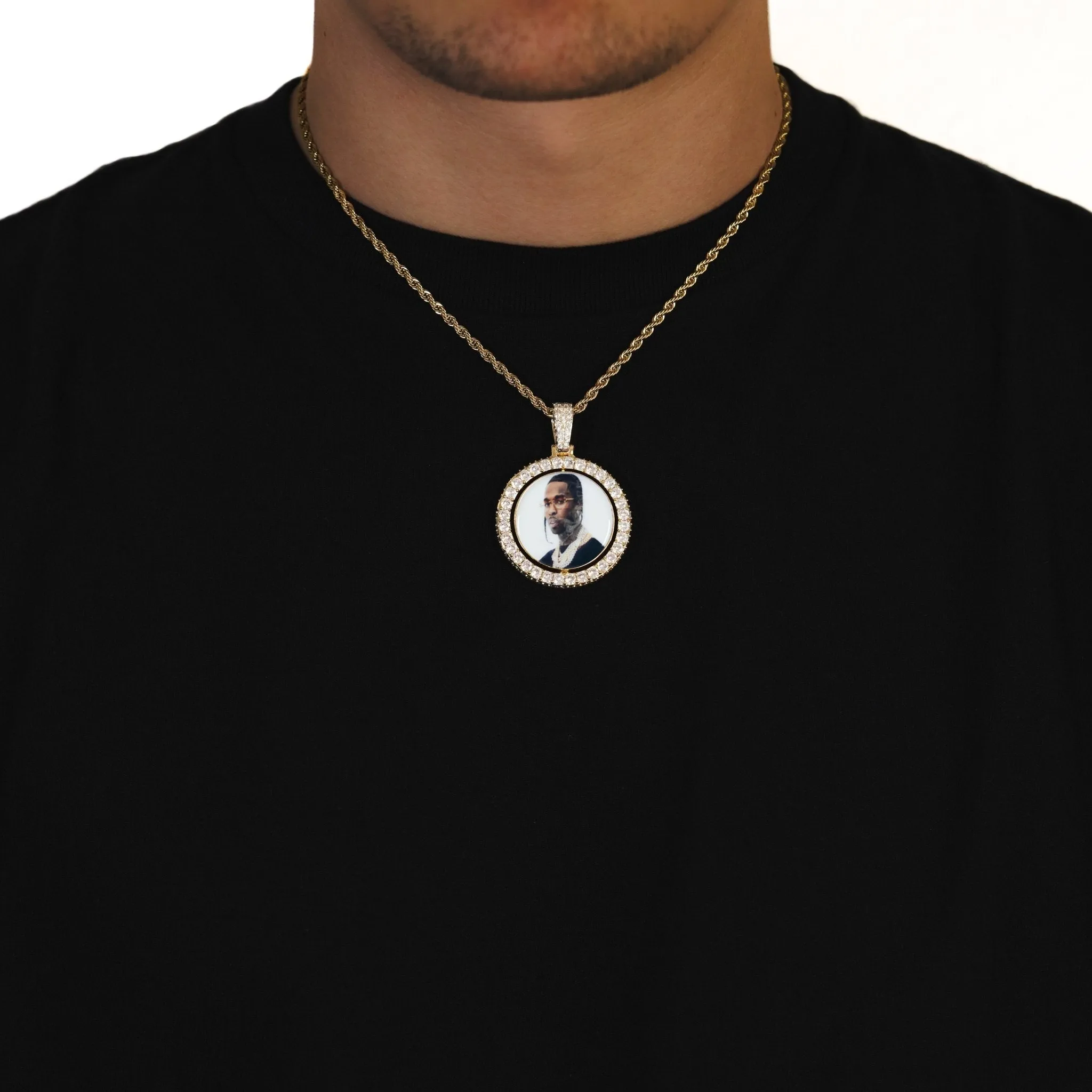 Double Sided Photo Pendant