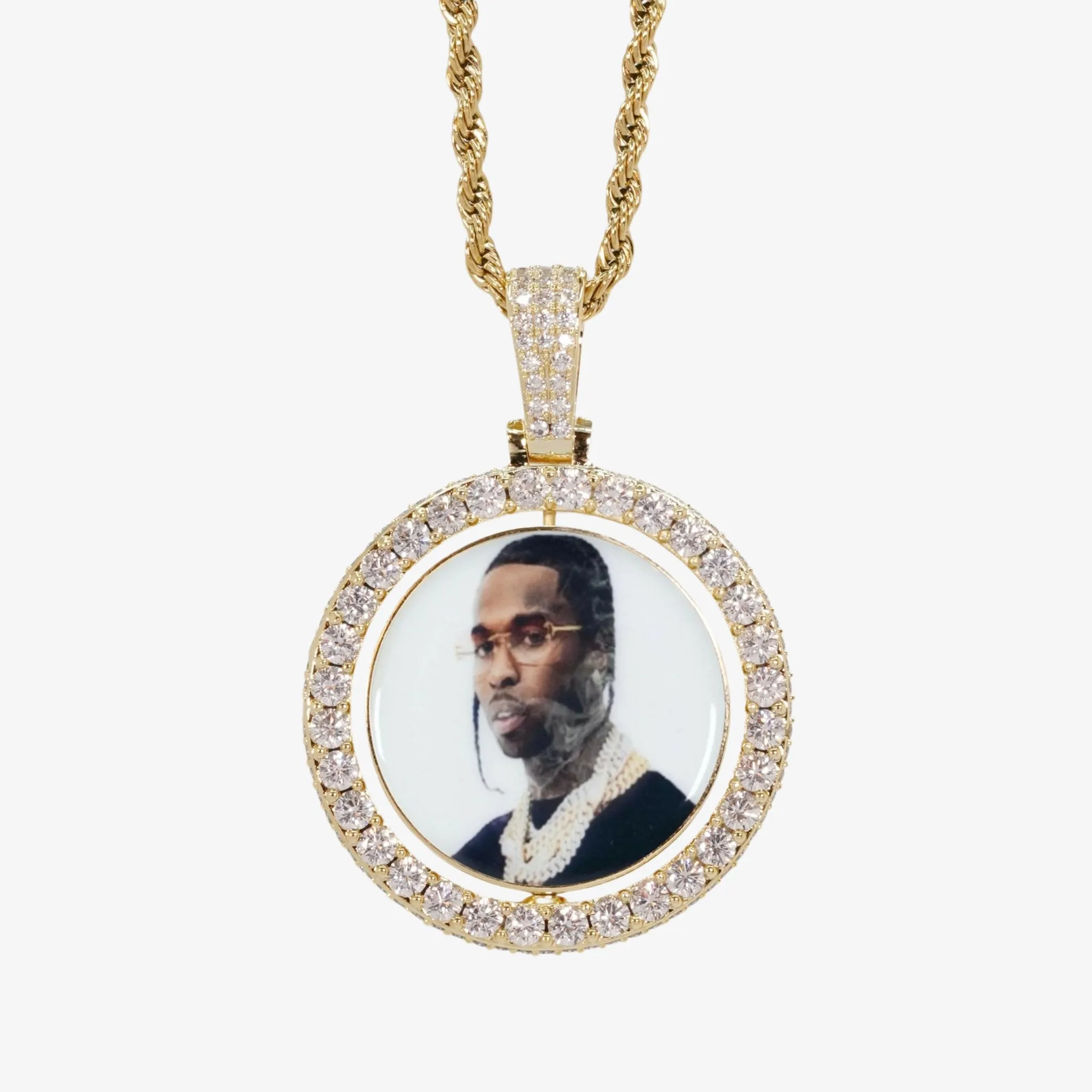 Double Sided Photo Pendant