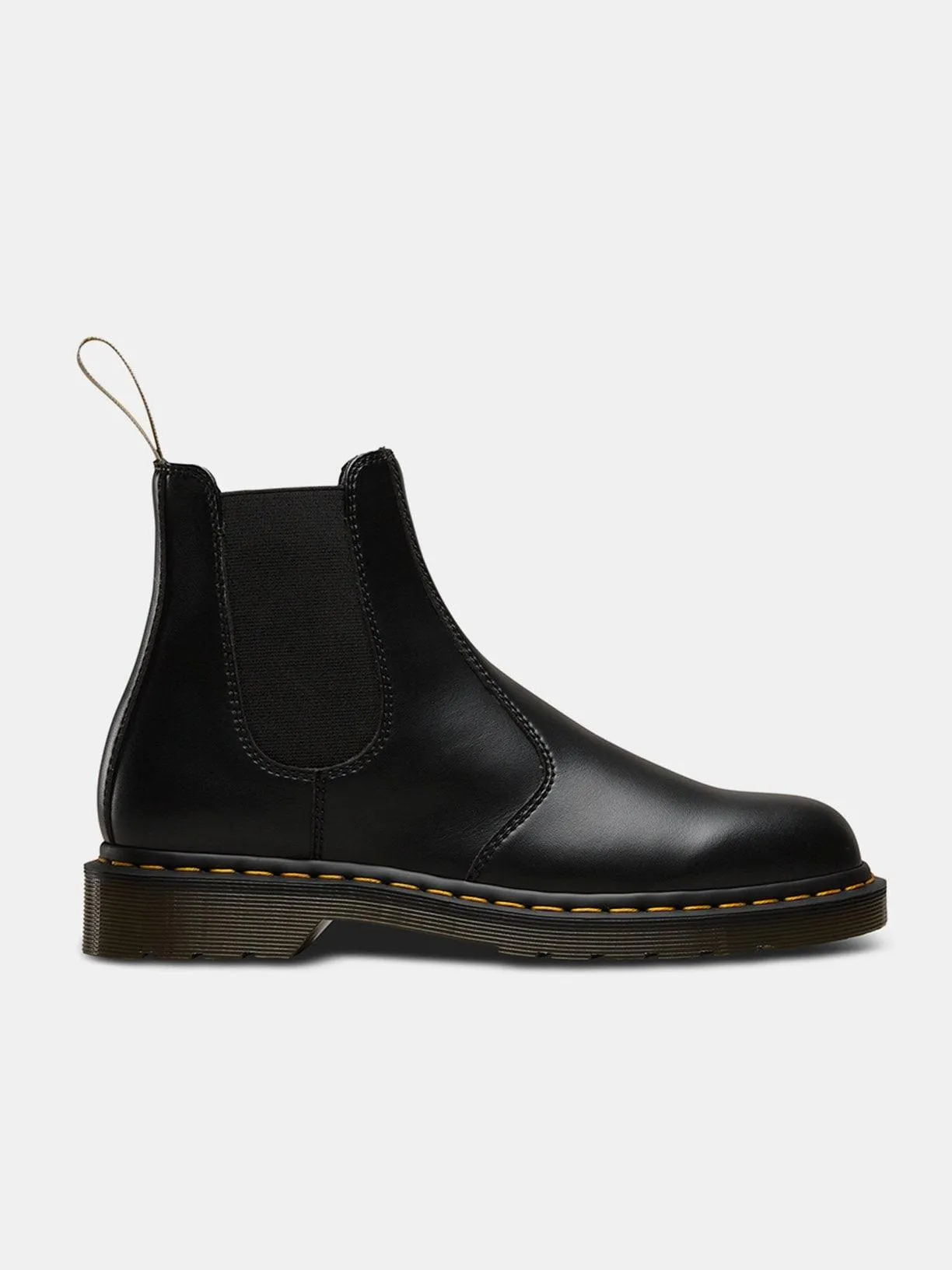 Dr Martens 2976 Vegan Chelsea Boot - Black Felix Rub Off