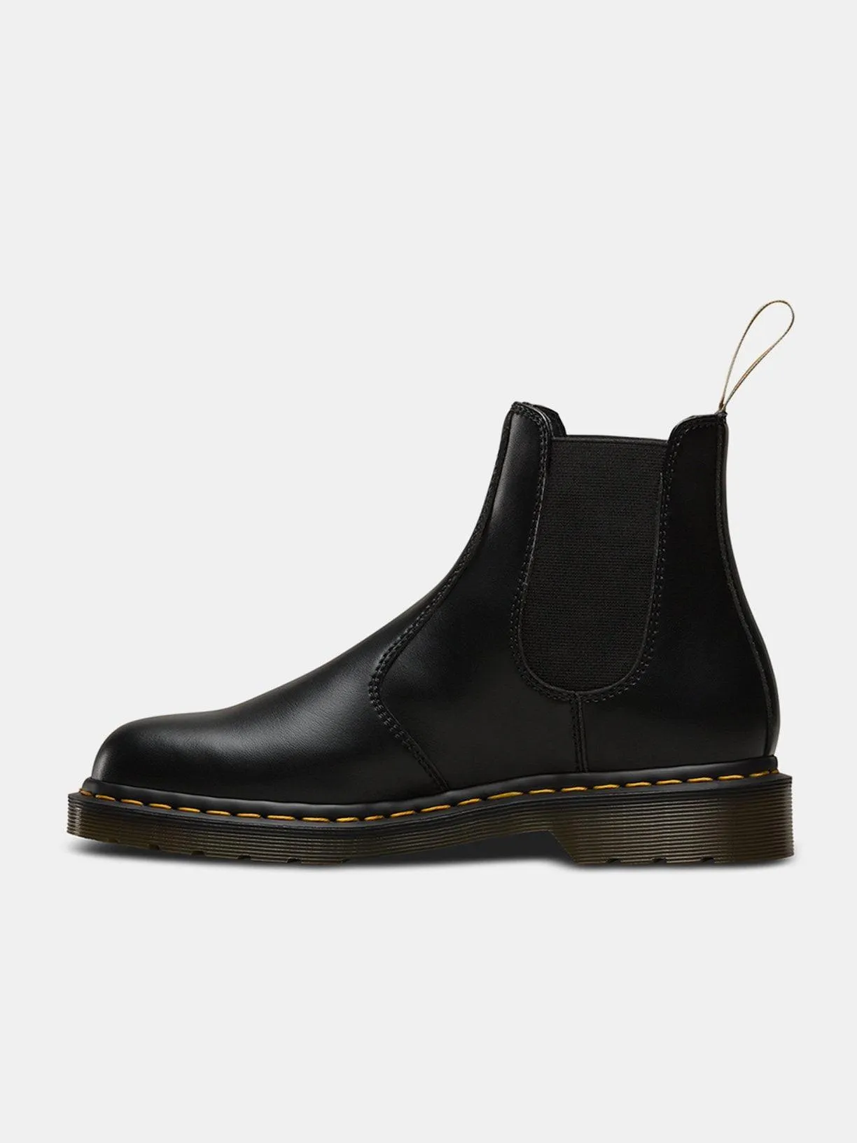 Dr Martens 2976 Vegan Chelsea Boot - Black Felix Rub Off