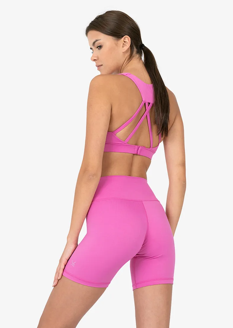 Elevate Touch Cycling Short Fuchsia