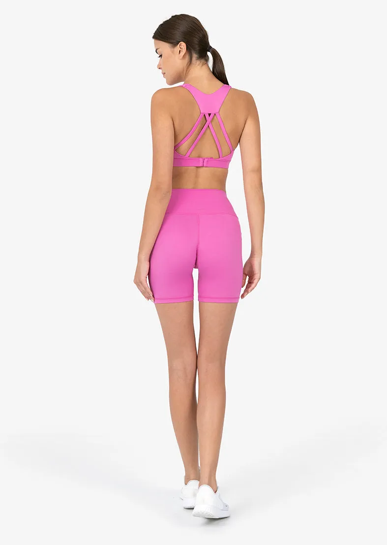 Elevate Touch Cycling Short Fuchsia