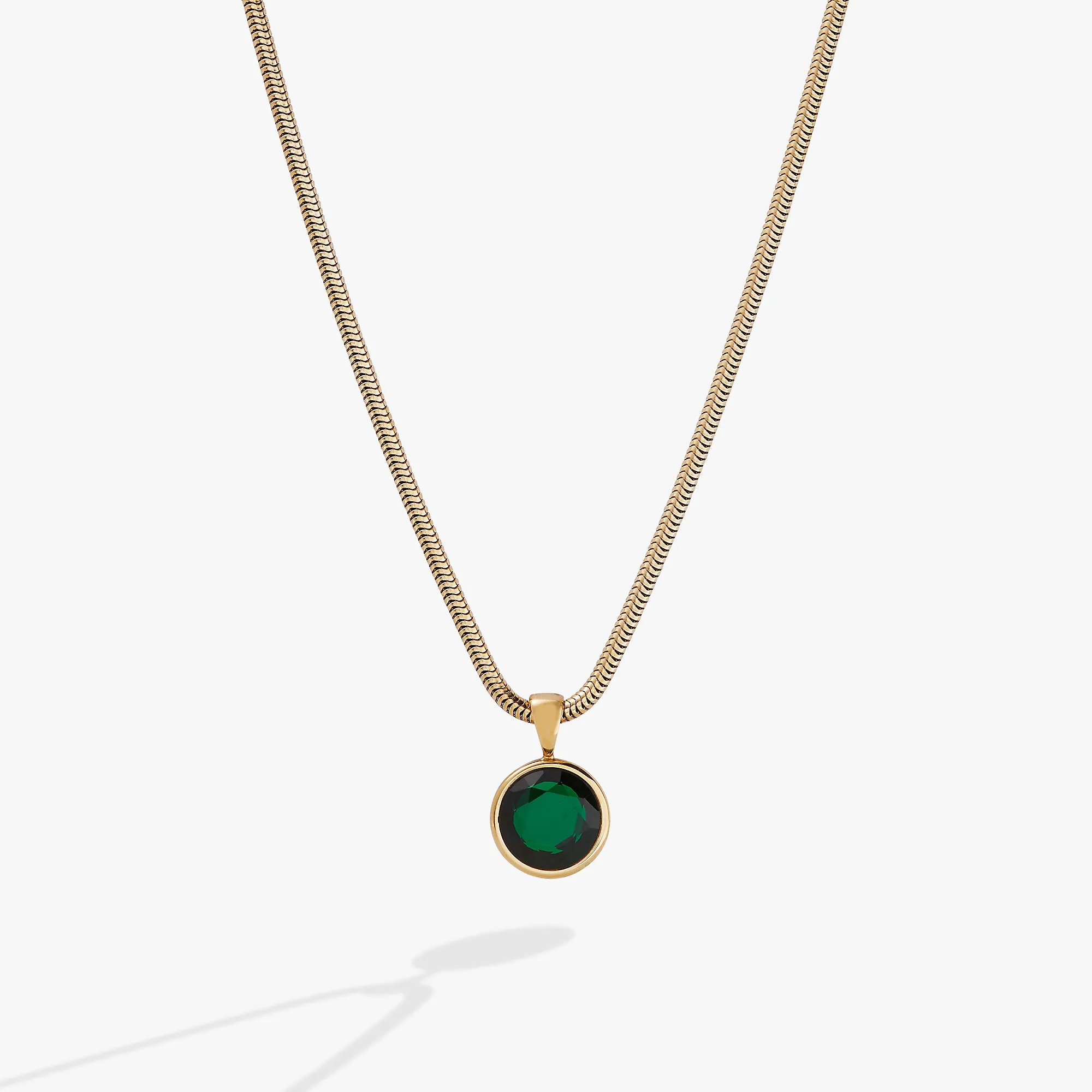 Emerald Crystal Necklace