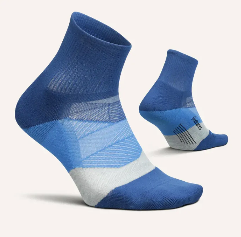 Feetures Elite Ultra Light Cushion Quarter Running Sock