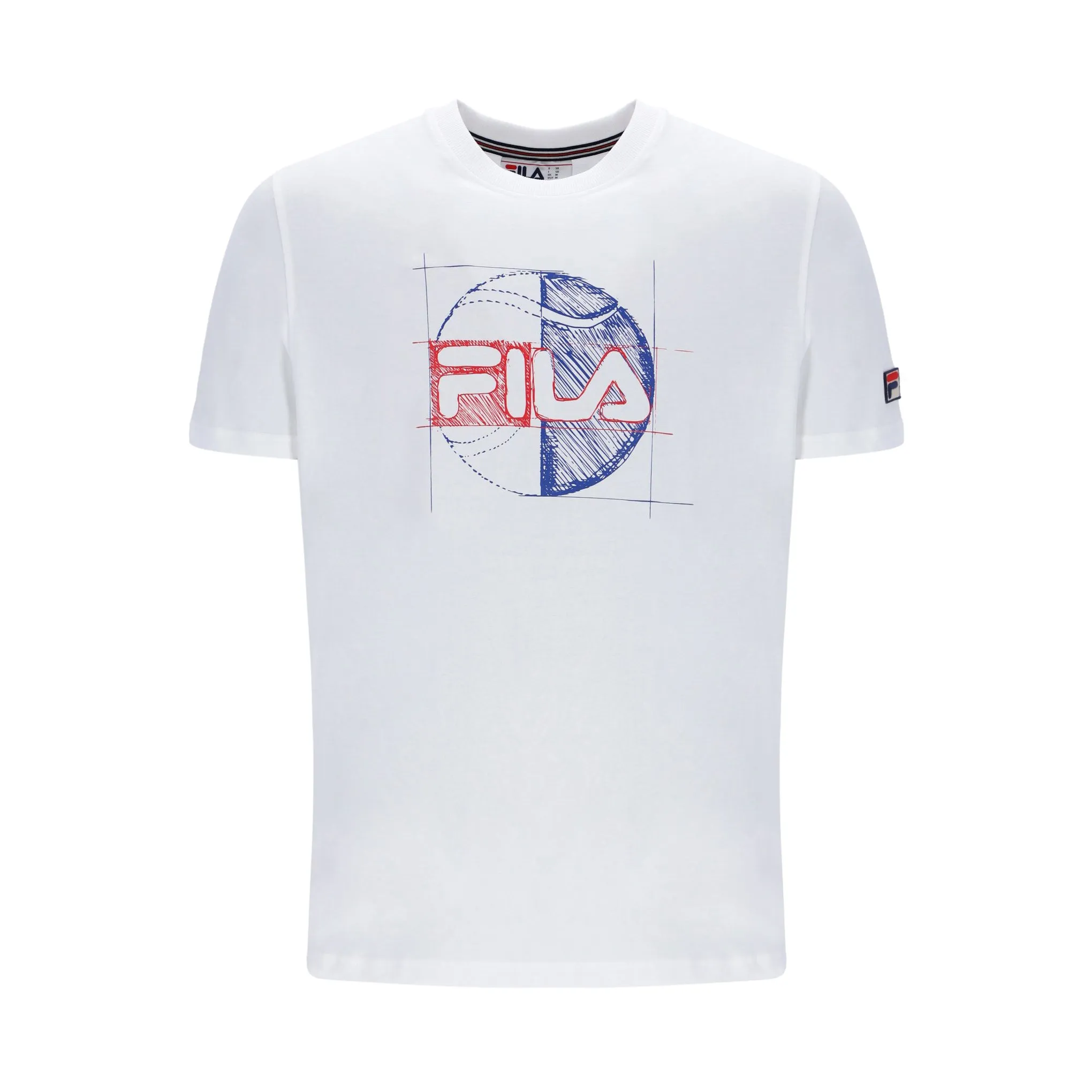 Fila Vintage Dixon T-Shirt White