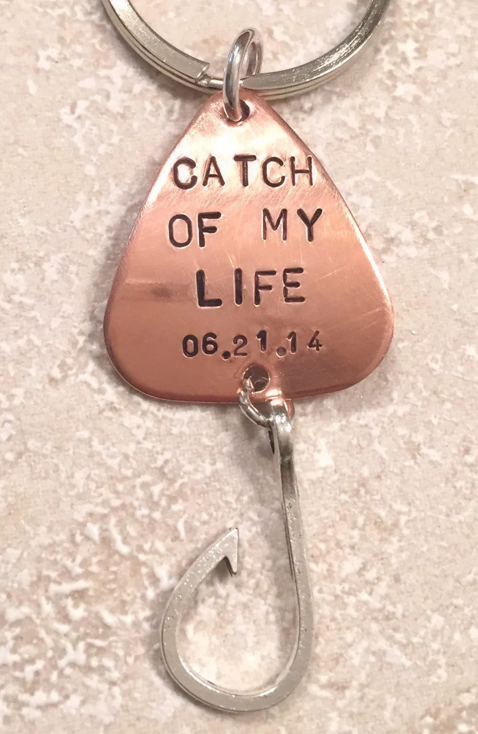 Fishing Lure Keychain, Personalized