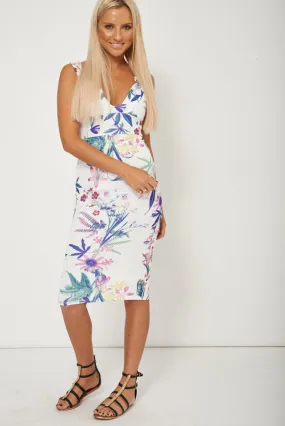 Floral Off The Shoulder Dress Ex-Branded