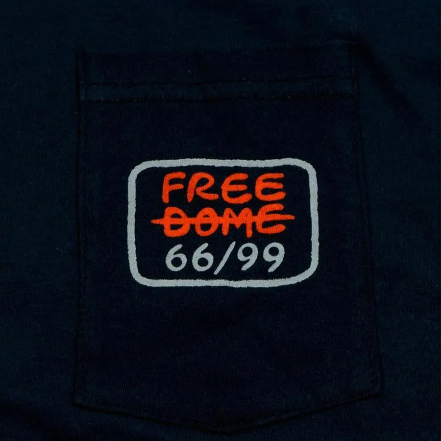 Freedome Free Gun Shirt Navy Blue