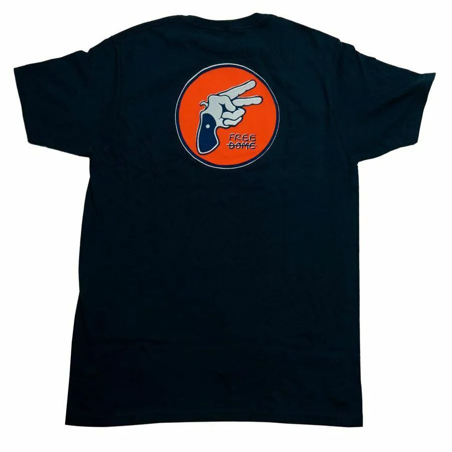 Freedome Free Gun Shirt Navy Blue