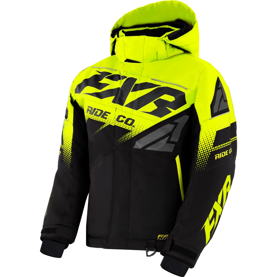 FXR Boost Youth Jacket Black/Hi-Vis