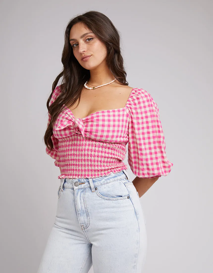 Georgette Top | Rose