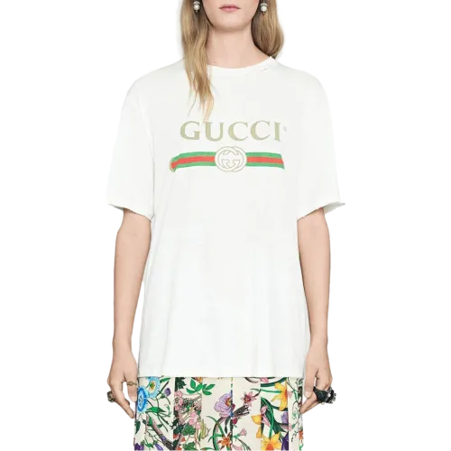 Gucci Distressed Oversized T-shirt M