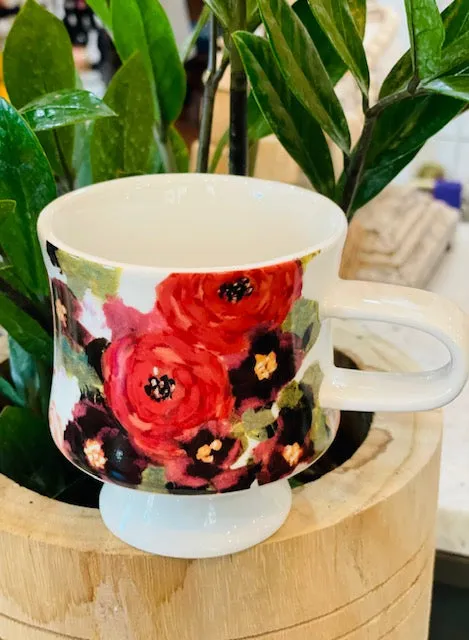 HEIRLOOM FLORAL MUG