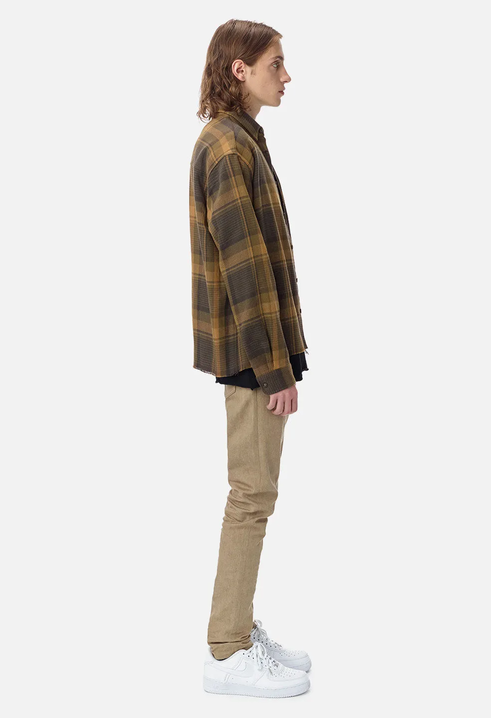 Hemi Oversized Shirt / Nova Plaid