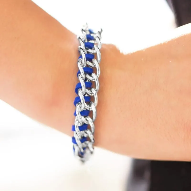 In This Together Blue Bracelet