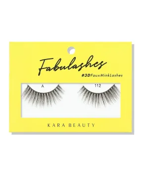 Kara Beauty 3D Faux Mink Eyelashes - A112