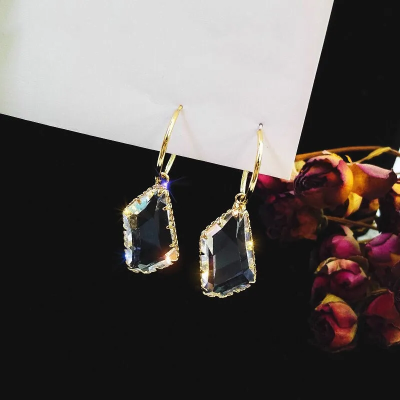 Karly Glass Gem Earrings