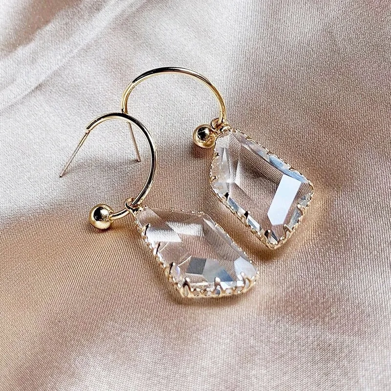 Karly Glass Gem Earrings